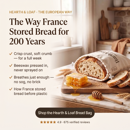 Hearth & LOAF Beeswax Bread Bag