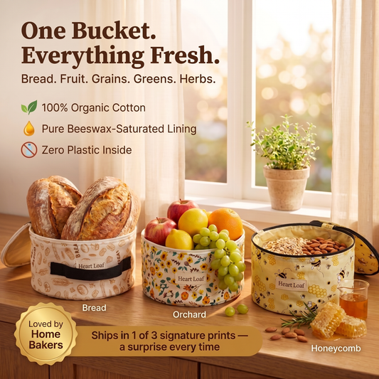 Hearth&LOAF Heritage Beeswax Pantry Bucket